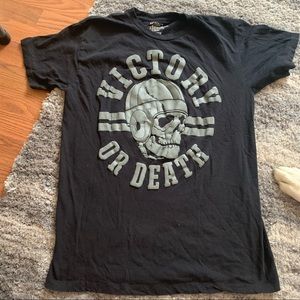 Black victory or Death T-shirt
